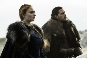 Jon Snow and Sansa Stark
